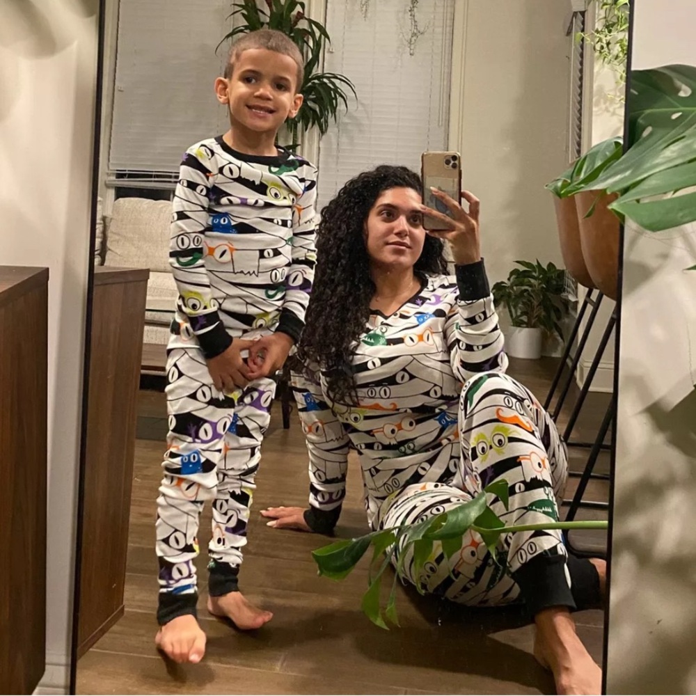 KIDS BANDAGE HALLOWEEN 2 PCS PAJAMA